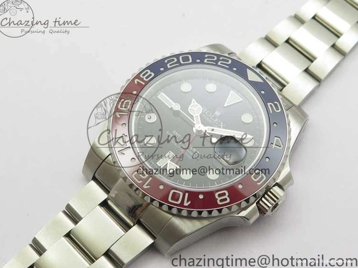 AAA Replica Watches Ceramic GMT-Master II Youthful Best Red 1:1 BLRO MAX Blue 116719 Version VRF 2795 CHS Steel SA3186 Edition 904L 1231